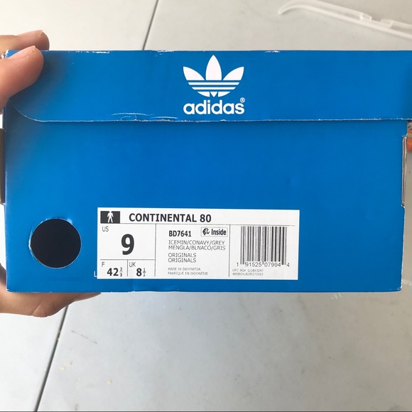 NEW Adidas Continental 80 Icemint Sneakers - Picture 12 of 12